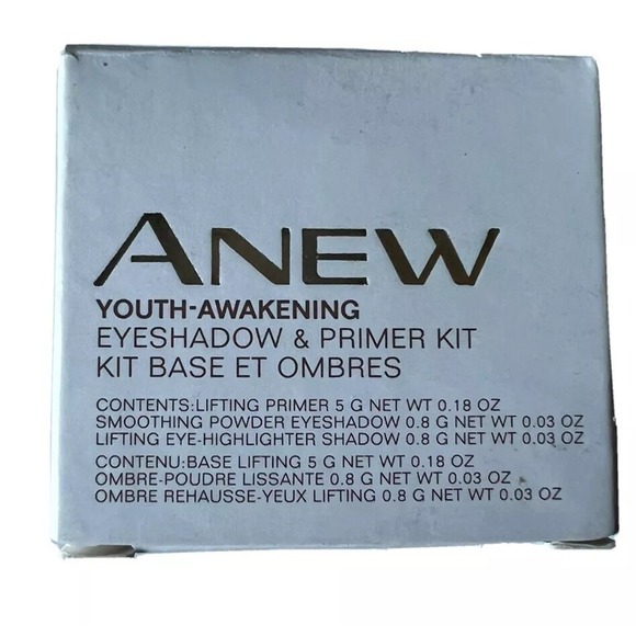 Avon Anew Eyeshadow and Primer Kit Shimmering Youth Awakening Dusk New In Box - Picture 2 of 4